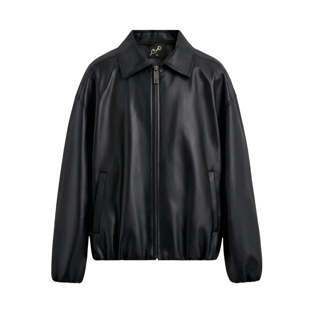 BLACK LEATHER JACKET